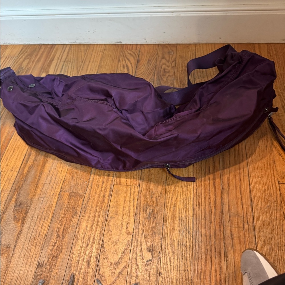 Lululemon Yoga Mat Purple Sling Bag